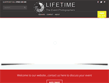 Tablet Screenshot of lifetime-event-photography.co.uk